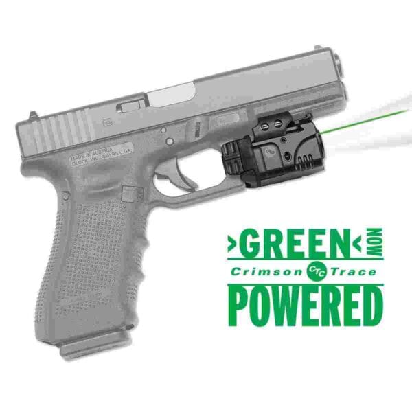 Crimson Trace Rail Master Pro Laser Sight & Tactical Light Combo- Universal Green Laser