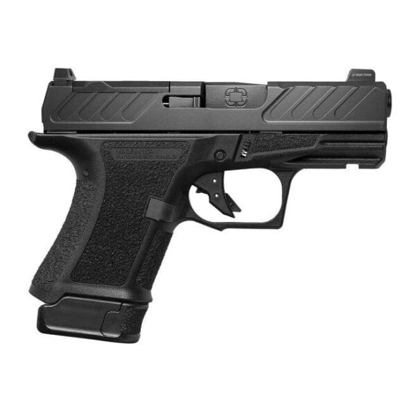 Shadow Systems CR920 Foundation Handgun 9mm Luger 10rd (1) & 13rd (2) Magazines 3.41" Barrel Black with Front White Dot