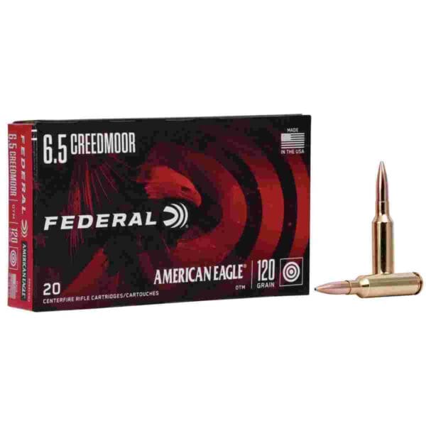 FEDERAL 6.5 CREEDMOOR 120GR OPEN TIP MATCH (OTM) AMMO 20RD