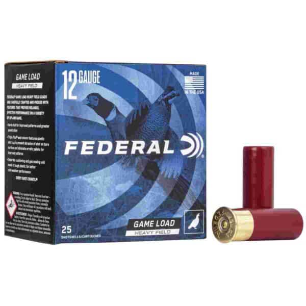 Federal Game-Shok Heavy Field Load 12 ga 2 3/4" 3 1/4 dr 1 1/4 oz #6 1220 fps 25/ct