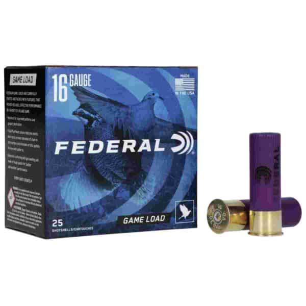 FEDERAL GAME-SHOK GAME LOAD SS 16GA 2-3/4" 2-1/2DE 1OZ 6 AMMO 25RD