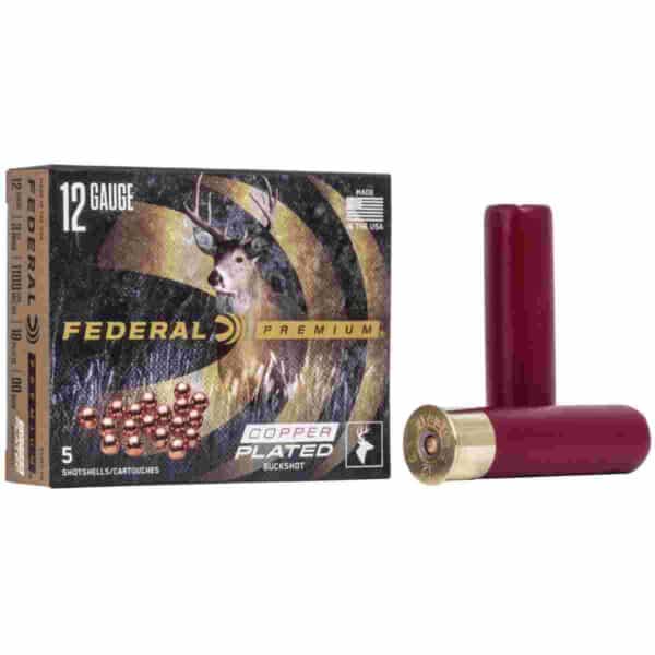 Federal Vital-Shok Buckshot 12ga. 3-1/2" 1100 fps #00  5/ct