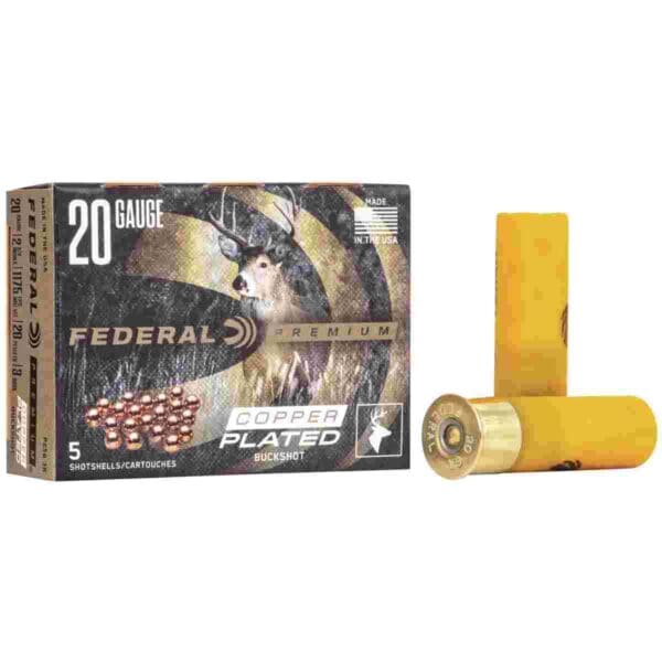 Federal Premium Vital-Shok 20 ga 2 3/4" MAX 20 plts #3B 1175 fps - 5/box