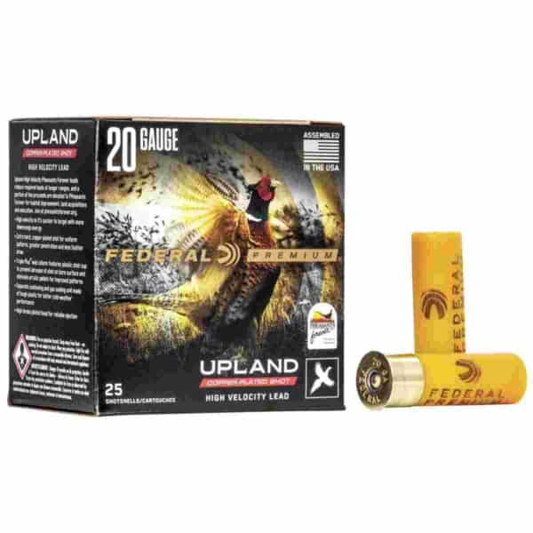 Federal Premium Wing-Shok Pheasants Forever High Velocity - 20ga 2-3/4" 1oz. #7.5-Shot 25/Box