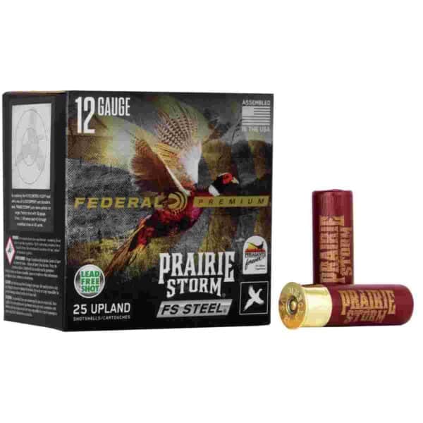 Federal Prairie Storm FS Steel Shotshells 12 ga 3" 1-1/8oz 1350 fps #3 25/ct