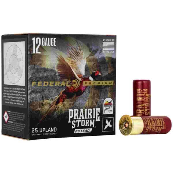 Federal Prairie Storm FS Lead Shotshells 12 ga 2-3/4" 1-1/4oz #5 25/ct