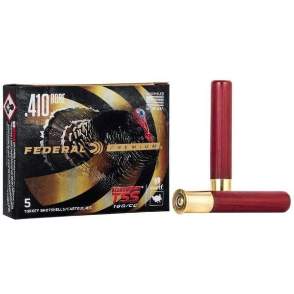 Federal Premium Turkey Heavyweight TSS Shotshell 410ga 3" 13/16oz 1100 fps #9.5 5/ct