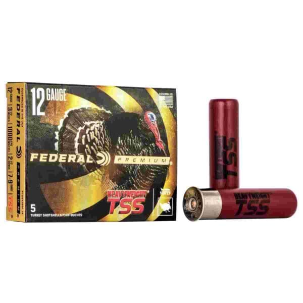 Federal Heavyweight Shotshell 12ga 3-1/2" 2-1/2oz 1000 fps #7/9 5/ct