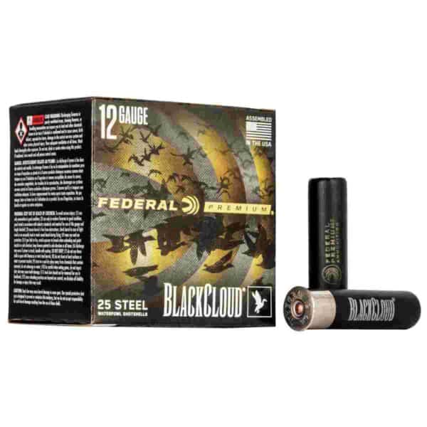 Federal Black Cloud FS Steel Shotshells 12ga. 3-1/2" 1-1/2oz #BBB 25/ct