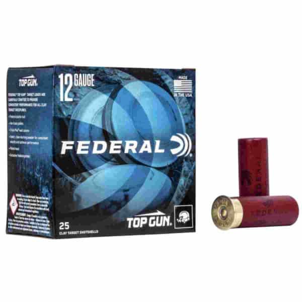 Federal Top Gun Shotshells 12 ga 2-3/4" 1-1/8 oz #7.5 25/ct