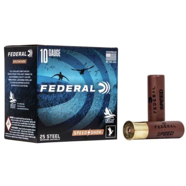 Federal Speed-Shok Shotshells10ga 3-1/2" 1-1/2oz T Shot 1450 fps 25/ct