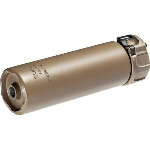 Surefire 2nd Gen Fast Attach SOCOM556-MINI2 Suppressor 5.56mm Stainless Steel FDE