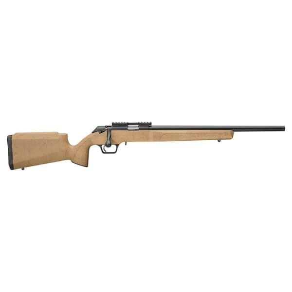 Springfield Model 2020 Rimfire Target Rifle .22 LR 10rd Magazine(1) 20" Heavy Threaded Barrel Coyote w/Blk Webbing Stock