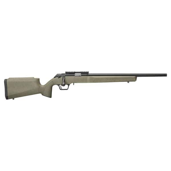 Springfield Model 2020 Rimfire Target Rifle .22 LR 10rd Magazine(1) 20" Heavy Threaded Barrel Green w/Blk Webbing Stock