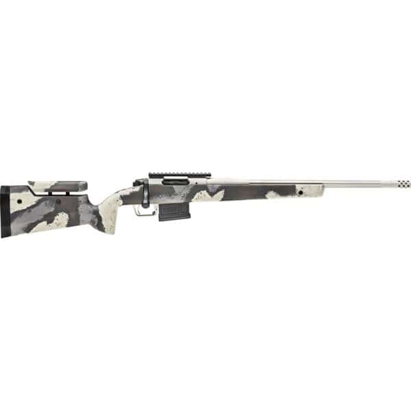 Springfield Armory Model 2020 Waypoint 6mm Creedmoor Rifle 5rd Magazine 20" Fluted Barrel Camo Adjustable Stock