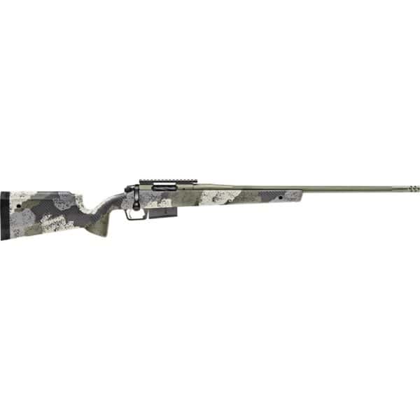 Springfield Armory Model 2020 Waypoint 6.5 PRC Rifle 3rd Magazine 24" Fluted Barrel Evergreen Camo