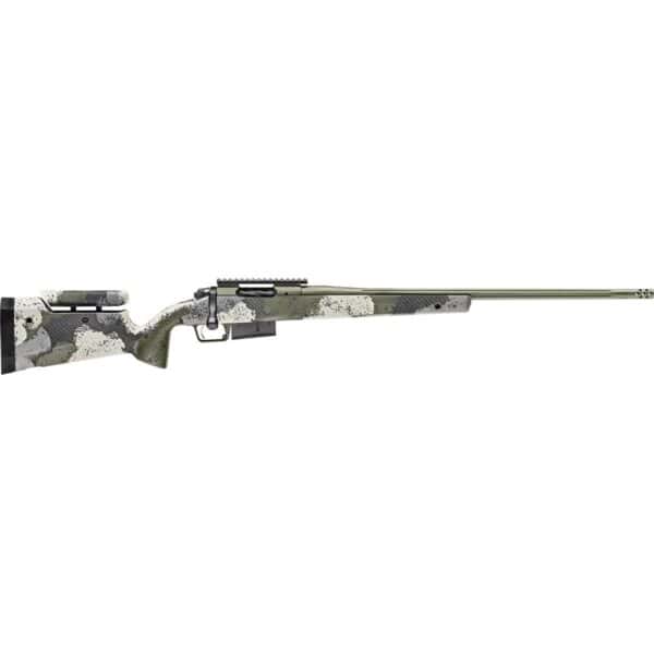 Springfield Armory Model 2020 Waypoint 6.5 PRC Rifle 3rd Magazine 24" Fluted Barrel Evergreen Camo Adjustable Stock