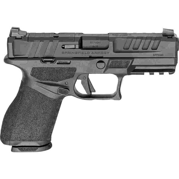 Springfield Armory Echelon 4.0C Handgun 9mm Luger 15rd (1) & 18rd (1) Magazines 4" Barrel Black 3-Dot Tritium