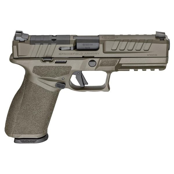 Springfield Echelon Low Capacity Handgun 9mm Luger 10rd Magazines (2) 4.5" Barrel OD Green U-Dot Sights