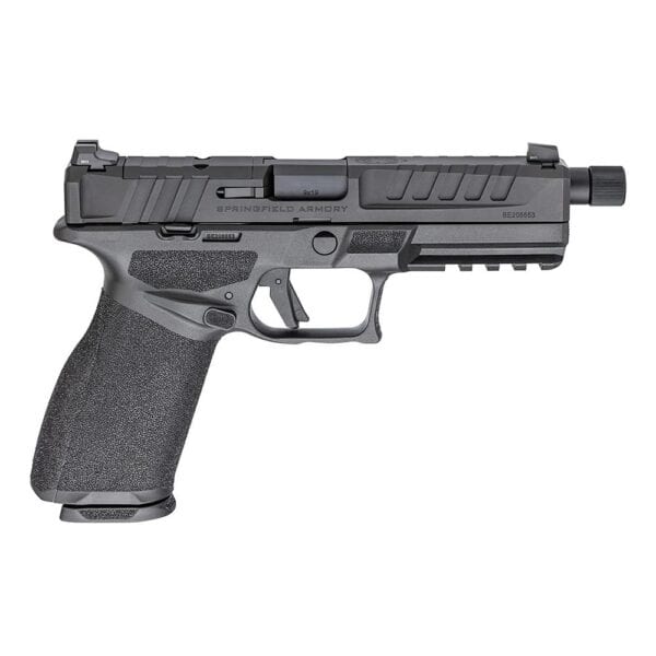 Springfield Echelon Handgun 9mm Luger 17rd(1)& 20rd(1) Magazines 4.5" Threaded Barrel 3-Dot Tritium Sights Black