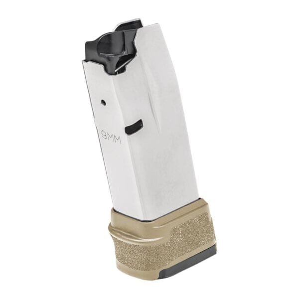 Springfield Armory Hellcat Handgun Magazine 9MM 15/rd Flat Dark Earth w/sleeve