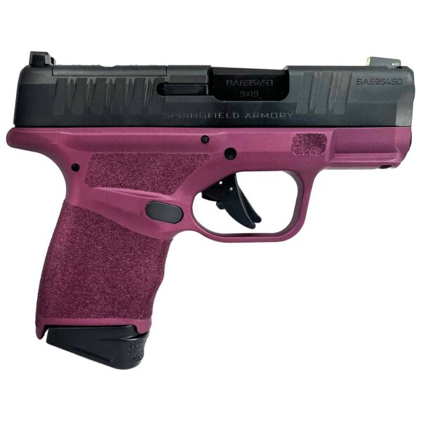 Springfield Armory Hellcat 3" Micro-Compact OSP 9mm Handgun 11/13rd Magazine 3" Barrel Black with Cherry Frame