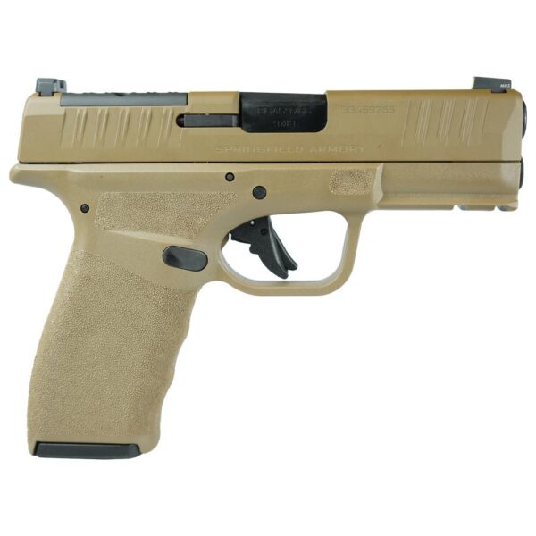 Springfield Hellcat Pro Optic Ready FDE Handgun 9mm Luger 15rd Magazines(2) 3.7" Barrel