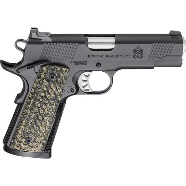 Springfield Armory 1911 TRP Classic Handgun .45 ACP 8rd Magazines (2) 4.25" Barrel Black