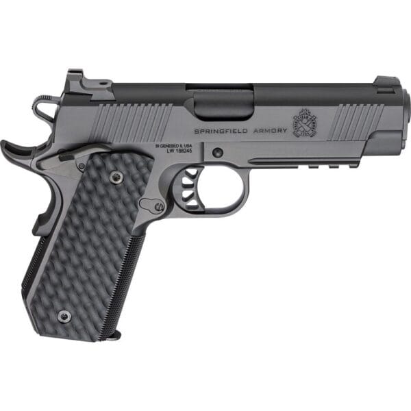 Springfield Armory 1911 TRP Handgun .45 ACP 7rd Magazines (2) 4.25" Barrel Black with Light Rail