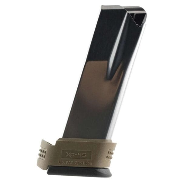 Springfield XD Compact Handgun Magazine .45 ACP 13/rd FDE Sleeve