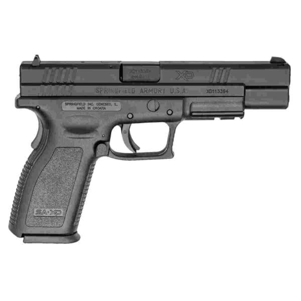 Springfield XD Tactical Low Capacity Handgun 9mm Luger 10rd Magazines(2) Black Finish