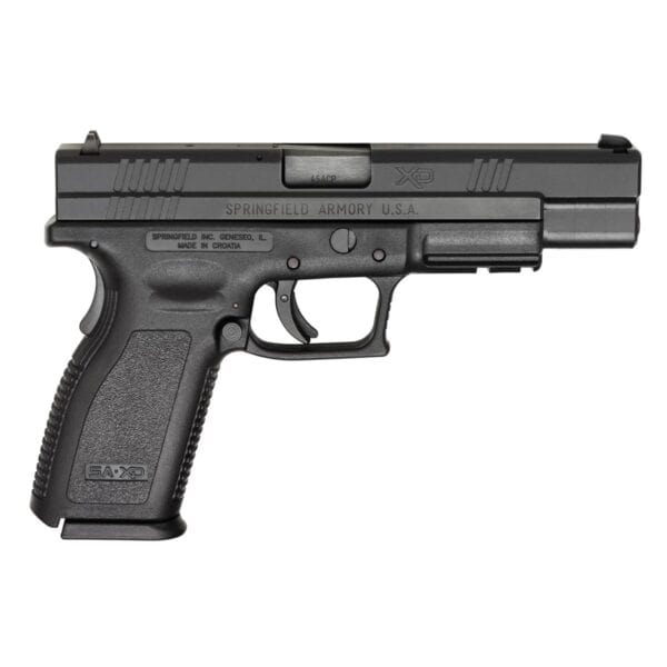 Springfield Armory XD 5" Tactical Model Handgun 45 ACP 10rd Magazine 5" Barrel Black Low Capacity