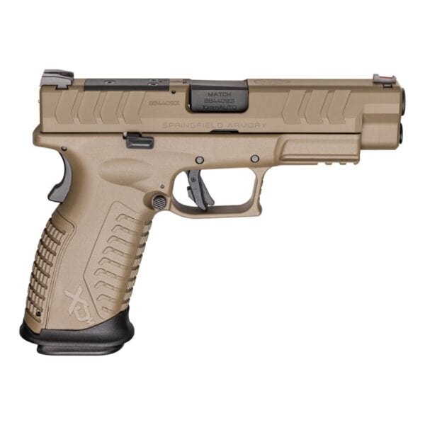 Springfield Armory XDM Elite OSP Handgun 10mm 16rd Magazines (2) 4.5" Barrel FDE Optic Ready