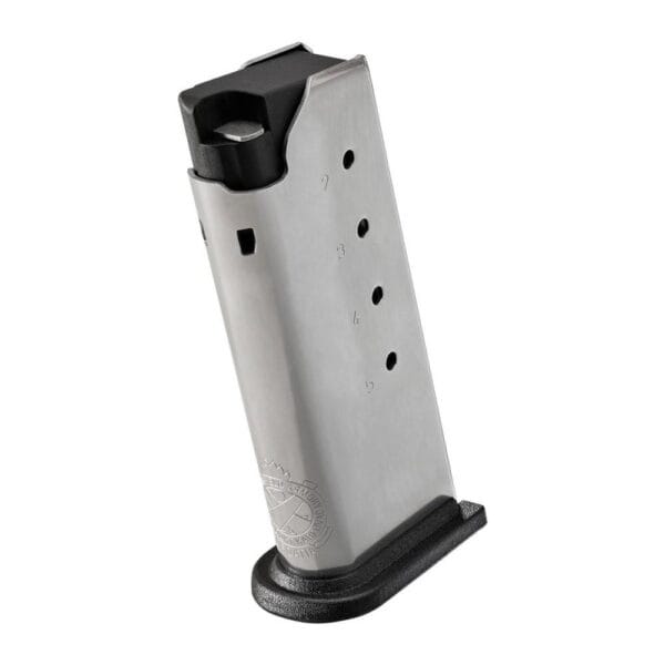 Springfield Armory XD(S) Flush Handgun Magazine Stainless .45 ACP 5/rd