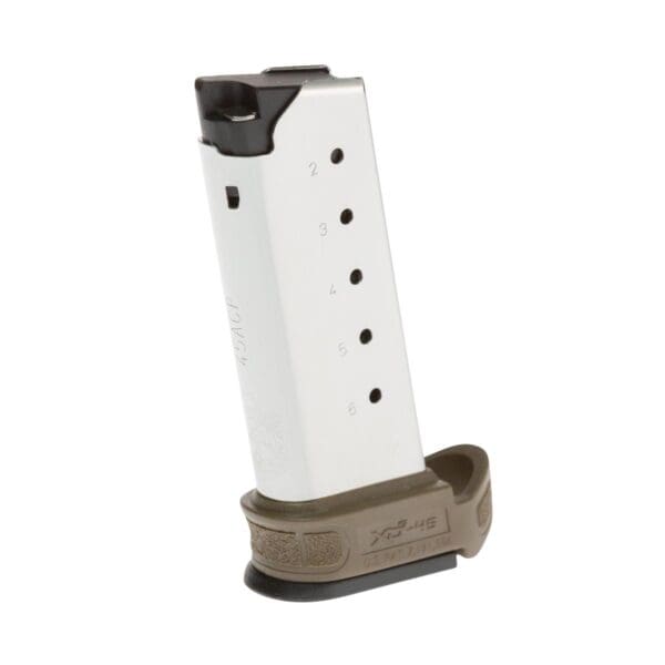 Springfield XD-S MOD.2 Extended Magazine Desert FDE .45 ACP 6/rd