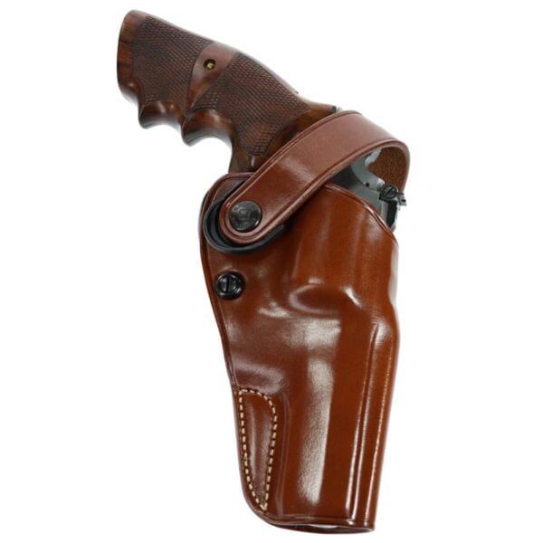 Galco DAO Strongside/Crossdraw Belt Holster for S&W K&L Frame with 6" Barrel Tan RH