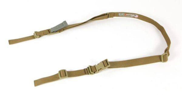 Blue Force Vickers 2-Point Combat Sling with Acetal Adjuster Coyote Brown