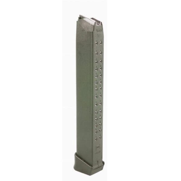 Glock Gen5 Factory Handgun Magazine for G17 G17L G19 G19X G26 G34 OD Green 9mm Luger 33/rd Pkg