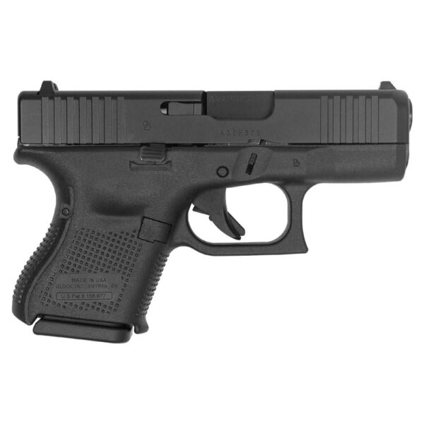 Glock 26 Gen 5 Subcompact Handgun 9mm Luger 10rd Magazines (3) 3.43" Barrel Black Front Serrations USA