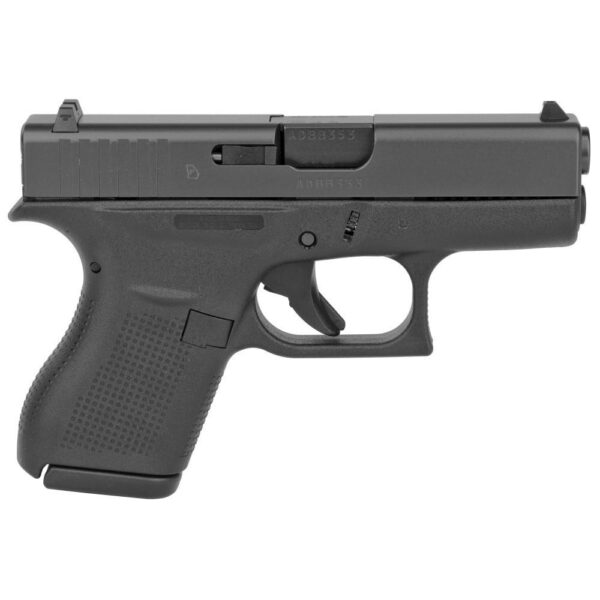 Glock 42 Subcompact Handgun .380 ACP 6rd Magazines (2) 3.25" Barrel Black USA