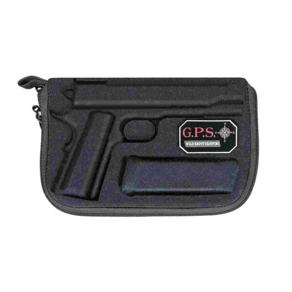 G-Outdoors Compression Molded Pistol Case for 1911 size Pistols - Black