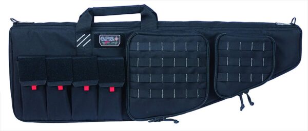 G-Outdoors Tactical AR Case with External Handgun Case - 35"  Black