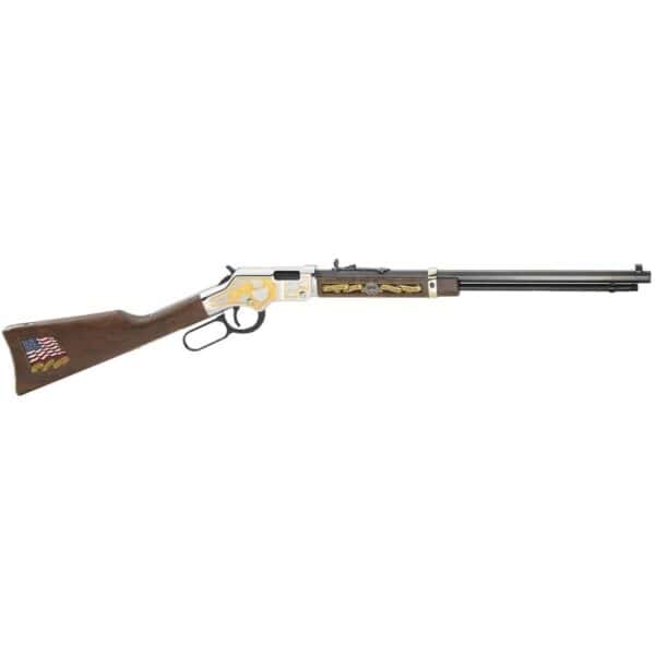 Henry Military Service Tribute 2nd Edition Rifle .22 LR 16rd Magazine 20" Barrel Walnut