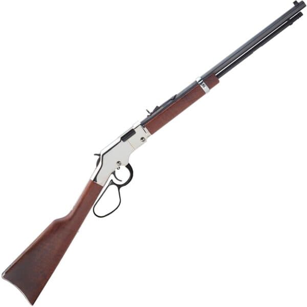 Henry Golden Boy Silver .22 S/L/LR Rifle 16-21rd Magazine 20" Barrel Walnut Large Loop