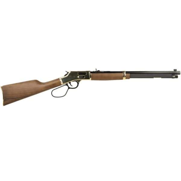 Henry Big Boy Brass Large Loop Side Gate Rifle .45 Colt 10rd Magazine 20" Barrel Walnut