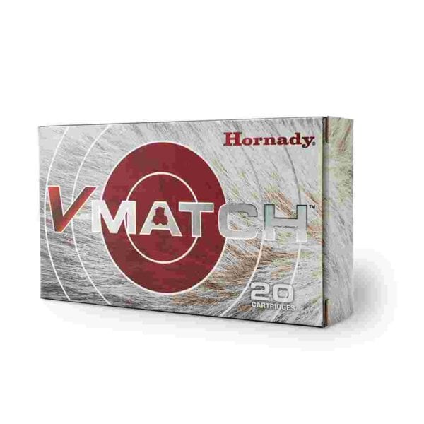 Hornady V-Match Rifle Ammunition 6.5 Creedmoor 100gr ELD-VT 20/ct