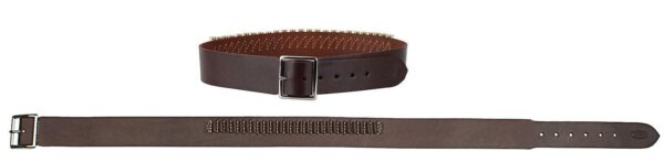 Hunter Leather Cartridge Belt .45 Caliber 34" - 39" Medium Antique Brown