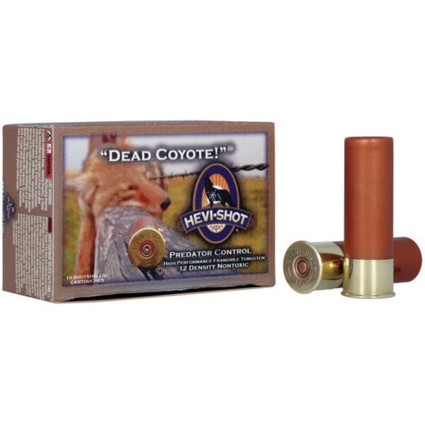 HEVI-Shot Dead Coyote! Shotshells 12 ga 3-1/2" 1-5/8 oz #T 1350 fps 10/ct