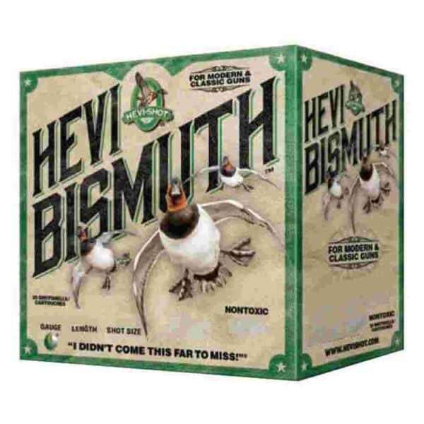 HEVI-Shot HEVI-Bismuth Shotshells 12ga 3" 1-3/8oz 1450 fps #2 25/ct