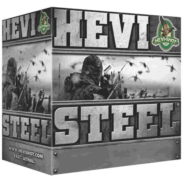 HEVI-SHOT HEVI-Steel Shotshells 12 ga 3" 1-1/4oz 1500 fps #BB 25/ct